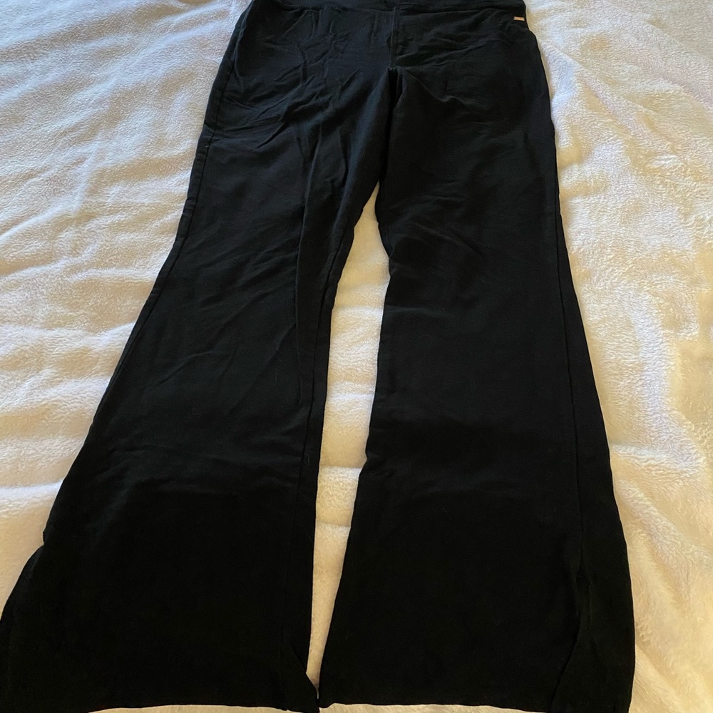 Black Wide-Leg Pants
